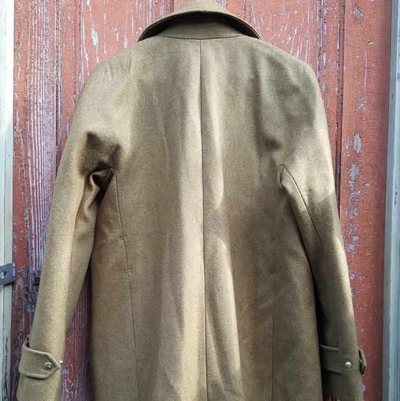 J. Crew Melton Wool side zip trench - Picture 6 of 8